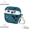 image:imageVelvet Caviar Compatible with AirPods 3rd Generation Case with Keychain  Cute Protective Hard AirPod 3 Cases for Women  White CamoMetallic Navy Leopard