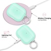 image:imageVelvet Caviar Compatible with AirPods 3rd Generation Case with Keychain  Cute Protective Hard AirPod 3 Cases for Women  White CamoMint Jelly
