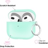 image:imageVelvet Caviar Compatible with AirPods 3rd Generation Case with Keychain  Cute Protective Hard AirPod 3 Cases for Women  White CamoMint Jelly
