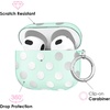 image:imageVelvet Caviar Compatible with AirPods 3rd Generation Case with Keychain  Cute Protective Hard AirPod 3 Cases for Women  White CamoMint Polka Dot