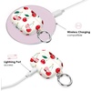 image:imageVelvet Caviar Compatible with AirPods 3rd Generation Case with Keychain  Cute Protective Hard AirPod 3 Cases for Women  White CamoMon Cheri Cherry
