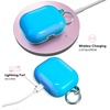 image:imageVelvet Caviar Compatible with AirPods 3rd Generation Case with Keychain  Cute Protective Hard AirPod 3 Cases for Women  White CamoNeon Blue