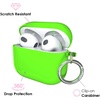 image:imageVelvet Caviar Compatible with AirPods 3rd Generation Case with Keychain  Cute Protective Hard AirPod 3 Cases for Women  White CamoNeon Green