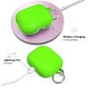 image:imageVelvet Caviar Compatible with AirPods 3rd Generation Case with Keychain  Cute Protective Hard AirPod 3 Cases for Women  White CamoNeon Green