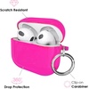 image:imageVelvet Caviar Compatible with AirPods 3rd Generation Case with Keychain  Cute Protective Hard AirPod 3 Cases for Women  White CamoNeon Pink