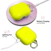 image:imageVelvet Caviar Compatible with AirPods 3rd Generation Case with Keychain  Cute Protective Hard AirPod 3 Cases for Women  White CamoNeon Yellow