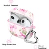 image:imageVelvet Caviar Compatible with AirPods 3rd Generation Case with Keychain  Cute Protective Hard AirPod 3 Cases for Women  White CamoPosie Pink Bow
