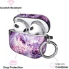 image:imageVelvet Caviar Compatible with AirPods 3rd Generation Case with Keychain  Cute Protective Hard AirPod 3 Cases for Women  White CamoPurple Marble