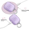image:imageVelvet Caviar Compatible with AirPods 3rd Generation Case with Keychain  Cute Protective Hard AirPod 3 Cases for Women  White CamoPurple Stars