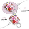 image:imageVelvet Caviar Compatible with AirPods 3rd Generation Case with Keychain  Cute Protective Hard AirPod 3 Cases for Women  White CamoSnoopy Patchwork Glitter