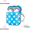 image:imageVelvet Caviar Compatible with AirPods Case 2nd and 1st Generation  Cute Protective Hard Cover for Women  Neon YellowAquamarine Polka Dot