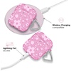 image:imageVelvet Caviar Compatible with AirPods Case 2nd and 1st Generation  Cute Protective Hard Cover for Women  Neon YellowCherry Blossom Glitter