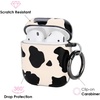 image:imageVelvet Caviar Compatible with AirPods Case 2nd and 1st Generation  Cute Protective Hard Cover for Women  Neon YellowCow Print