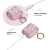 image:imageVelvet Caviar Compatible with AirPods Case 2nd and 1st Generation  Cute Protective Hard Cover for Women  Neon YellowDusty Rose Floral