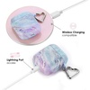 image:imageVelvet Caviar Compatible with AirPods Case 2nd and 1st Generation  Cute Protective Hard Cover for Women  Neon YellowHolographic Pink Blue Marble