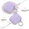 image:imageVelvet Caviar Compatible with AirPods Case 2nd and 1st Generation  Cute Protective Hard Cover for Women  Neon YellowLilac Leopard