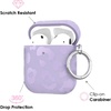 image:imageVelvet Caviar Compatible with AirPods Case 2nd and 1st Generation  Cute Protective Hard Cover for Women  Neon YellowLilac Leopard
