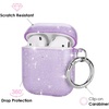 image:imageVelvet Caviar Compatible with AirPods Case 2nd and 1st Generation  Cute Protective Hard Cover for Women  Neon YellowLilac Stardust Glitter