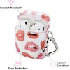 image:imageVelvet Caviar Compatible with AirPods Case 2nd and 1st Generation  Cute Protective Hard Cover for Women  Neon YellowLips