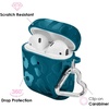 image:imageVelvet Caviar Compatible with AirPods Case 2nd and 1st Generation  Cute Protective Hard Cover for Women  Neon YellowMetallic Navy Leopard