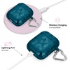 image:imageVelvet Caviar Compatible with AirPods Case 2nd and 1st Generation  Cute Protective Hard Cover for Women  Neon YellowMetallic Navy Leopard