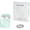 image:imageVelvet Caviar Compatible with AirPods Case 2nd and 1st Generation  Cute Protective Hard Cover for Women  Neon YellowMint Polka Dot