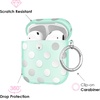 image:imageVelvet Caviar Compatible with AirPods Case 2nd and 1st Generation  Cute Protective Hard Cover for Women  Neon YellowMint Polka Dot