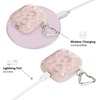 image:imageVelvet Caviar Compatible with AirPods Case 2nd and 1st Generation  Cute Protective Hard Cover for Women  Neon YellowNude Leopard Print