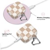 image:imageVelvet Caviar Compatible with AirPods Case 2nd and 1st Generation  Cute Protective Hard Cover for Women  Neon YellowNude Vibe Checkered