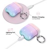 image:imageVelvet Caviar Compatible with AirPods Case 2nd and 1st Generation  Cute Protective Hard Cover for Women  Neon YellowOmbre Stardust Glitter