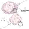 image:imageVelvet Caviar Compatible with AirPods Case 2nd and 1st Generation  Cute Protective Hard Cover for Women  Neon YellowPink Coastal Seashells