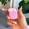 image:imageVelvet Caviar Compatible with AirPods Case 2nd and 1st Generation  Cute Protective Hard Cover for Women  Neon YellowPink Stardust Glitter