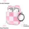 image:imageVelvet Caviar Compatible with AirPods Case 2nd and 1st Generation  Cute Protective Hard Cover for Women  Neon YellowPink Vibe Checkered