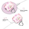 image:imageVelvet Caviar Compatible with AirPods Case 2nd and 1st Generation  Cute Protective Hard Cover for Women  Neon YellowPosie Pink Bow