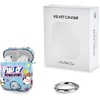 image:imageVelvet Caviar Compatible with AirPods Case 2nd and 1st Generation  Cute Protective Hard Cover for Women  Neon YellowPudgy Penguins Blue Iceberg Glitter