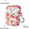 image:imageVelvet Caviar Compatible with AirPods Case 2nd and 1st Generation  Cute Protective Hard Cover for Women  Neon YellowStrawberry