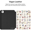 image:imageVelvet Caviar Compatible with iPad Pro 11 Inch Case  M5 M4  Vegan Leather Folio with Adjustable Stand and Pencil Holder Snoopy Moods