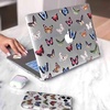 image:imageVelvet Caviar MacBook Air 13 inch Case Coffee  Fits Models A1466 amp A1369  Cute Clear Protective Hard Cases with Keyboard CoverVintage Butterfly