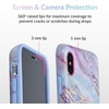 image:imageVelvet Caviar for iPhone X Case and iPhone Xs Case Cute Marble Pink Blue Iridescent Holographic