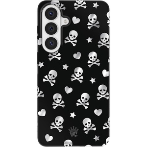 image:imageVELVET CAVIAR Case for Samsung Galaxy S26  Magnetic  10ft Drop Tested  Cute Protective Phone Cases for Women  Noir Vibe CheckeredChrome Skulls