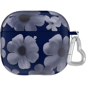 image:imageVELVET CAVIAR Compatible with AirPods 4 Case with Keychain  Cute Protective Hard 4th Generation Cases for Women  Cow PrintMidnight Cherry Blossom