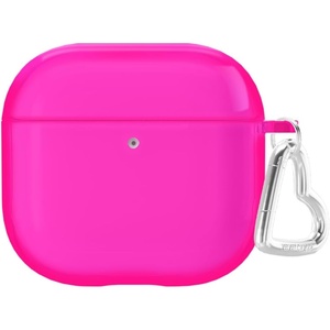 image:imageVELVET CAVIAR Compatible with AirPods 4 Case with Keychain  Cute Protective Hard 4th Generation Cases for Women  Cow PrintNeon Pink