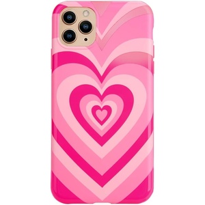 image:imageVELVET CAVIAR Compatible with iPhone 11 Pro Case  Iridescent Holographic Color Changing  Cool Reflective Phone Cover for Girls Men NebulaPink Hearts