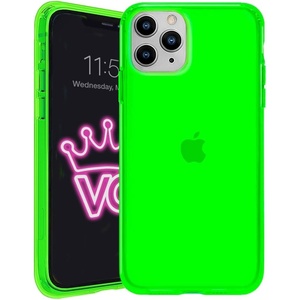 image:imageVELVET CAVIAR Compatible with iPhone 11 Pro Case Neon Orange  Cool Clear Protective Phone Cover for Men WomenNeon Green