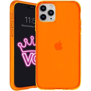 image:imageVELVET CAVIAR Compatible with iPhone 11 Pro Case Neon Orange  Cool Clear Protective Phone Cover for Men WomenNeon Orange