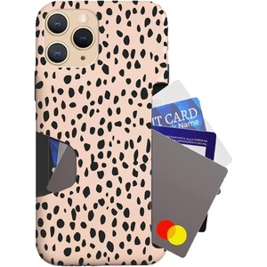 image:imageVELVET CAVIAR Compatible with iPhone 11 Pro Wallet Case for Women  Credit Card Holder Slot  Cute Slim amp Protective Wallet Phone Cases 8ft Drop Tested  Black Leopard PrintSpotted Cheetah