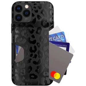 image:imageVELVET CAVIAR Compatible with iPhone 13 Pro Max Wallet Case for Women  Credit Card Holder Slot  Cute Slim amp Protective Wallet Phone Cases 8ft Drop Tested  Black Leopard PrintBlack Leopard