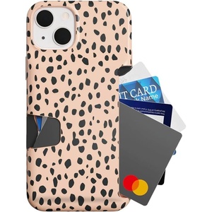 image:imageVELVET CAVIAR Compatible with iPhone 14 Plus Wallet Case for Women  Credit Card Holder Slot  Cute Slim amp Protective Wallet Phone Cases 8ft Drop Tested  Black Leopard PrintSpotted Cheetah