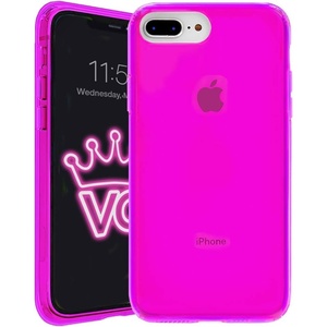 image:imageVELVET CAVIAR Compatible with iPhone 8 Plus CaseiPhone 7 Plus Case Neon Yellow  Cool Clear Protective Phone Cover for Women MenNeon Purple
