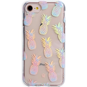 image:imageVELVET CAVIAR Compatible with iPhone SE 2020 Case iPhone 8 Case iPhone 7 Case Lips for Women amp Girls  Cute Clear Protective Phone Cover Nude LipsHolographic Pineapple